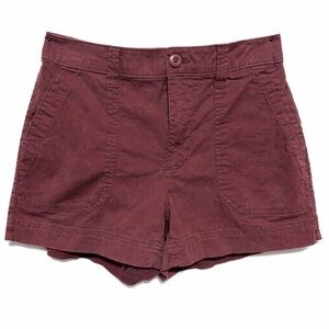 Old Navy High Waist Burgundy Women's Shorts